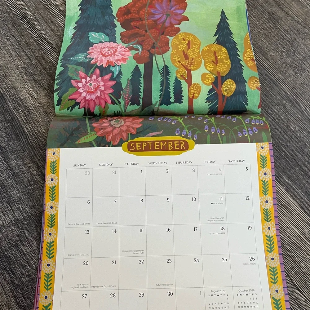 2026 World of Nathalie Lété Wall Calendar 2026! IN STOCK! Ready to ship!